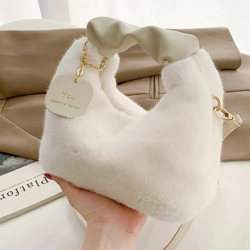 The Cozy Plush Bag — Charming. Plush. Versatile.