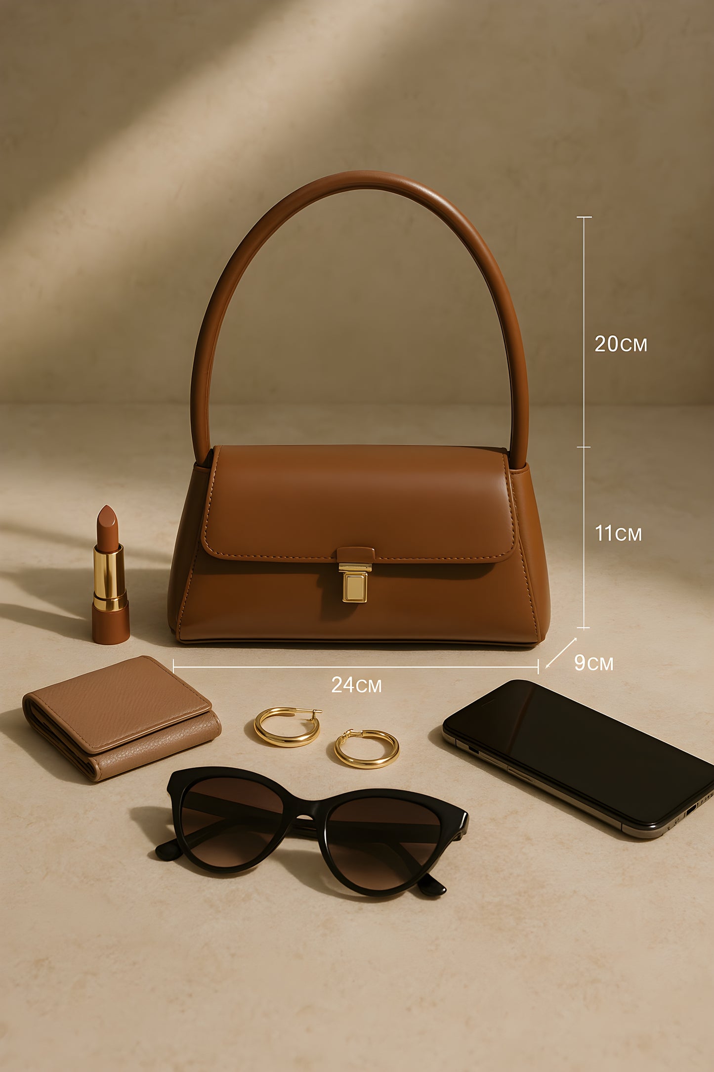 The Solaya Bag — Effortless Form. Everyday Elevation.