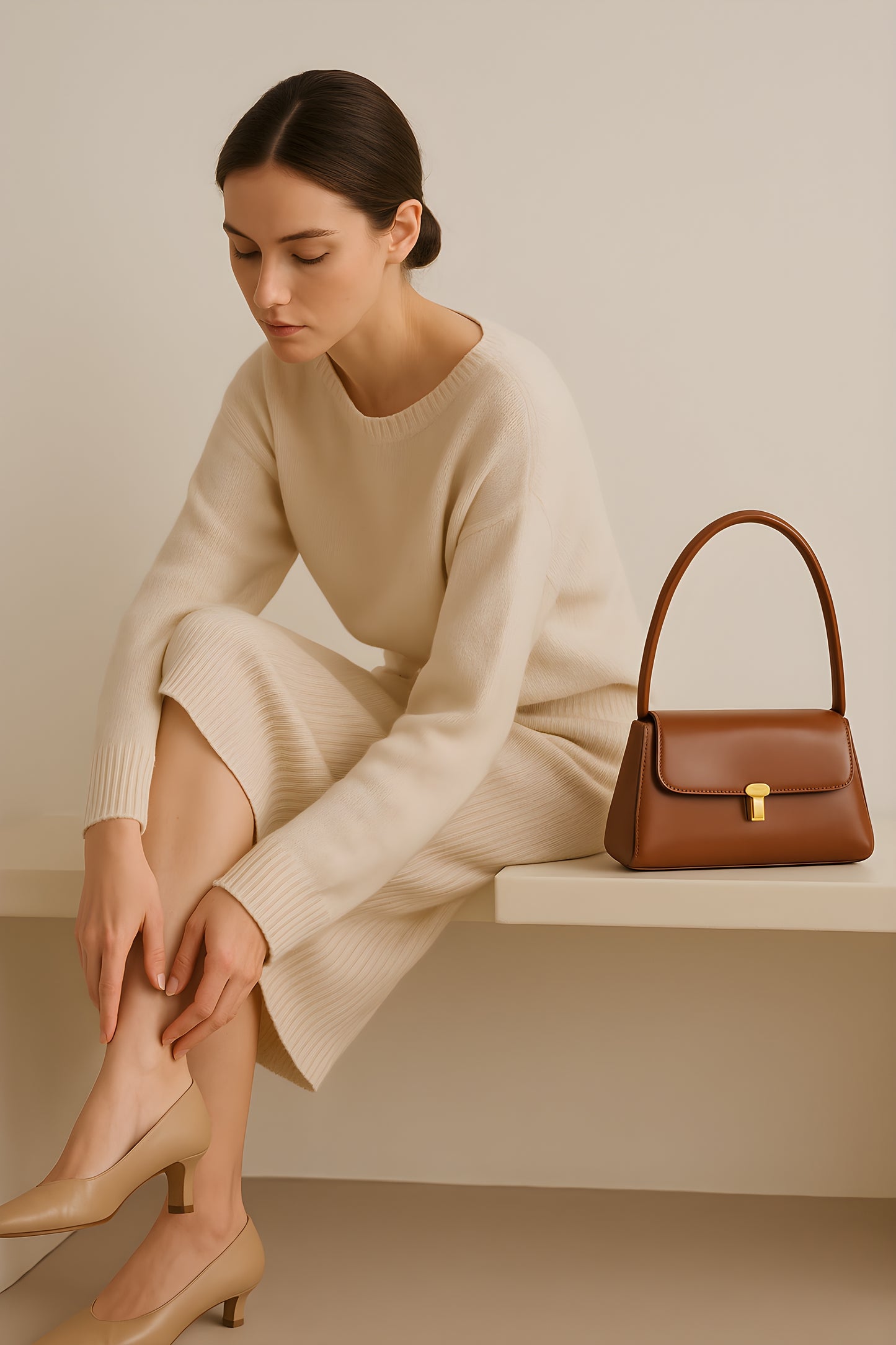 The Solaya Bag — Effortless Form. Everyday Elevation.