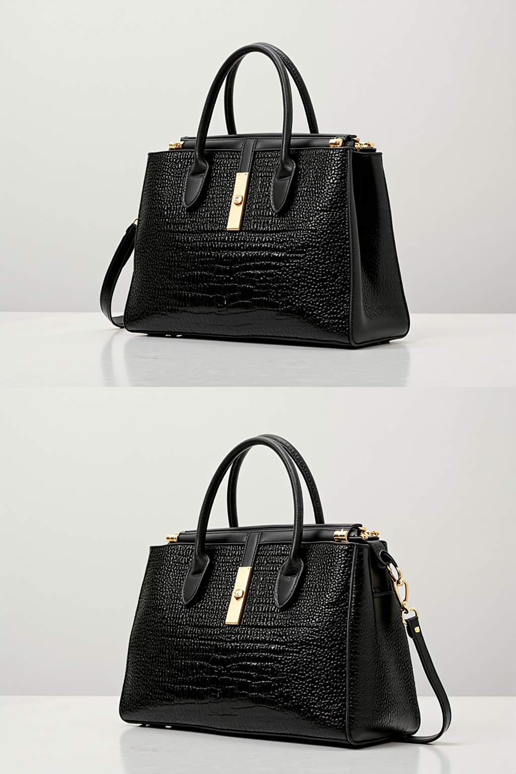The Clarity Tote – Timeless Elegance in Genuine Leather
