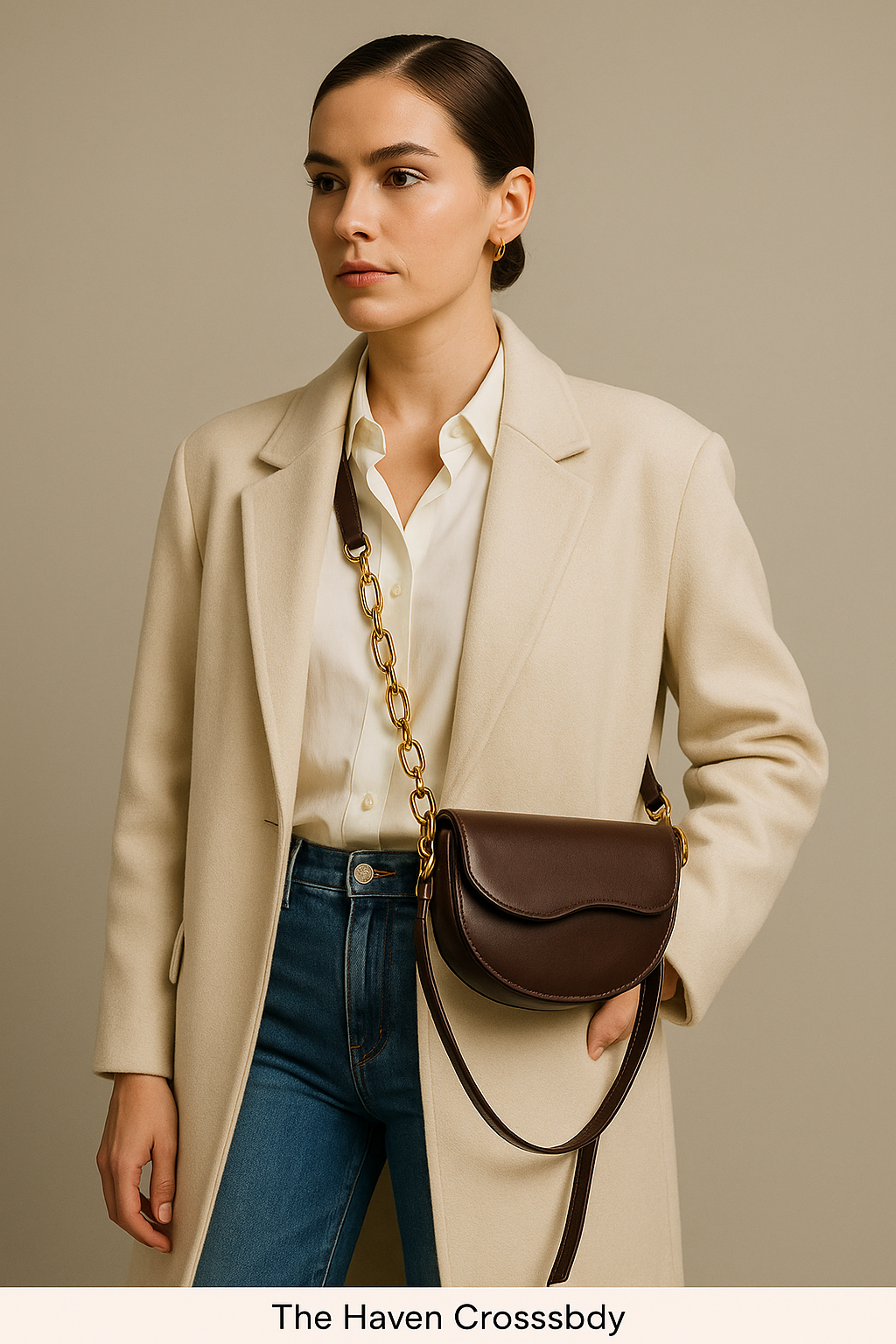 The Haven Crossbody — Timeless. Feminine. Powerfully Minimal.