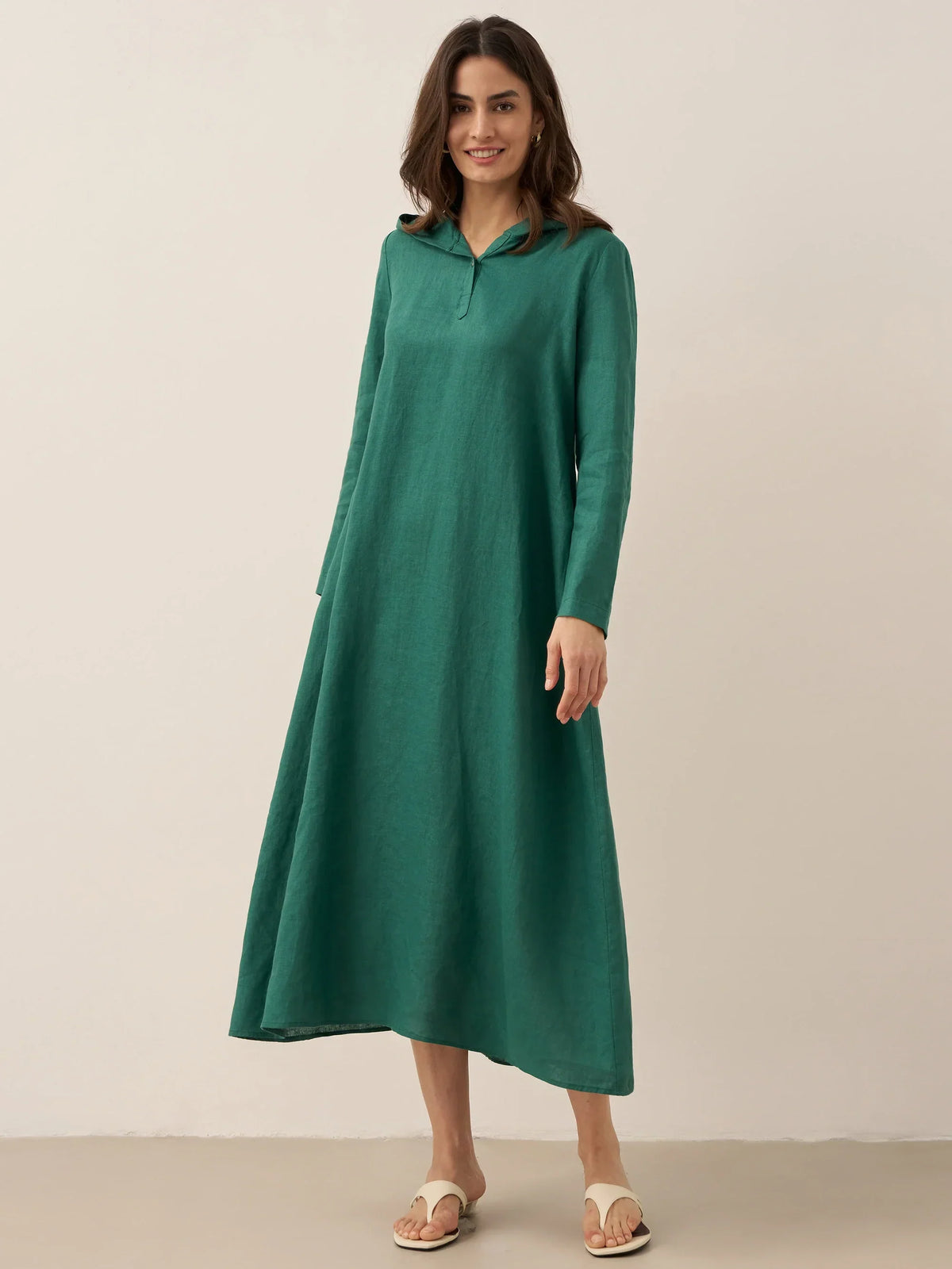 TATIANA™ | Hooded Maxi Dress