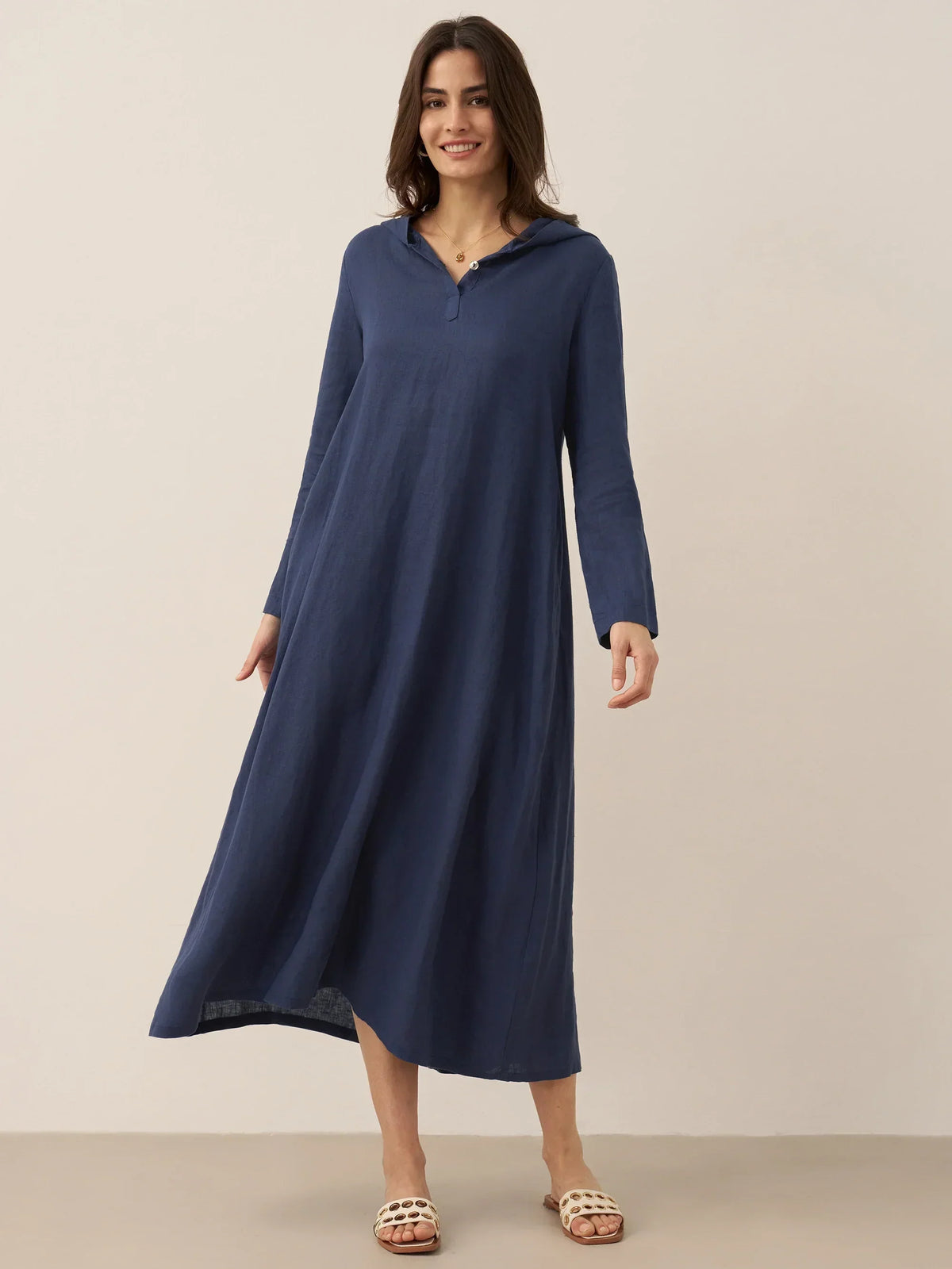 TATIANA™ | Hooded Maxi Dress