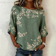 MELODY™ | Leaf Print Top
