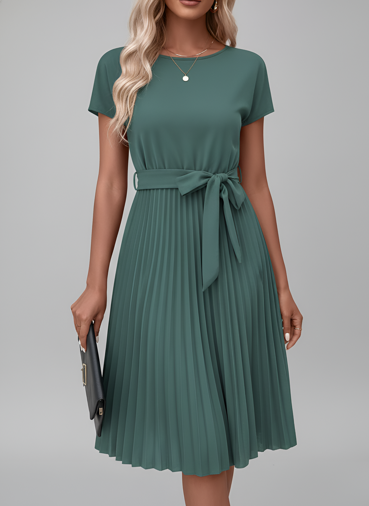 LISE™ | Pleated Dress