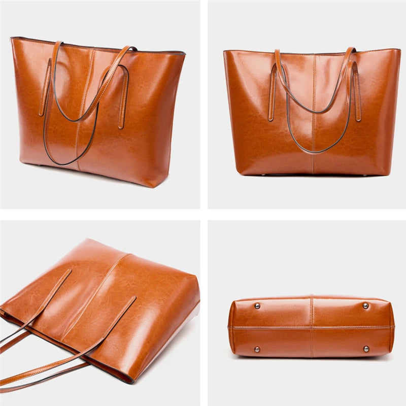 The Andara Tote — Grounded Luxury. Made to Carry More.