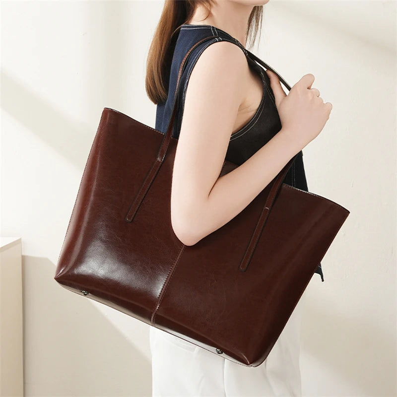 The Andara Tote — Grounded Luxury. Made to Carry More.