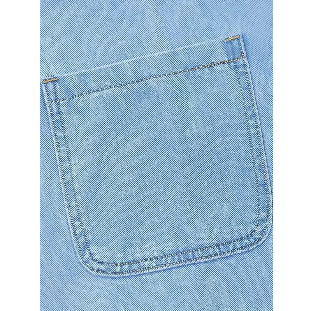 BLYTHE™ | Denim Pinafore Dress