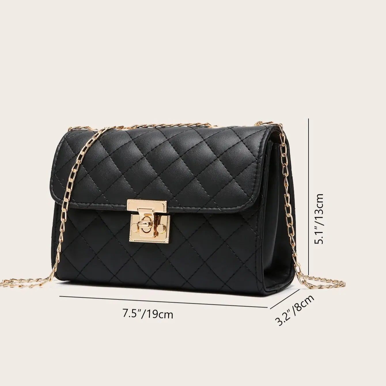 The Madison Date Night Bag — Chic, Compact, Chain-Ready.