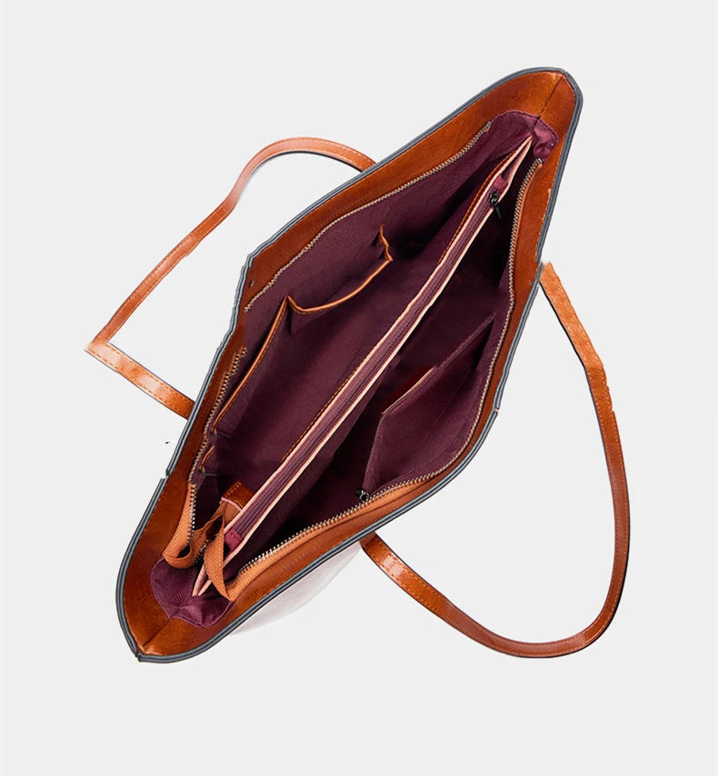 The Andara Tote — Grounded Luxury. Made to Carry More.