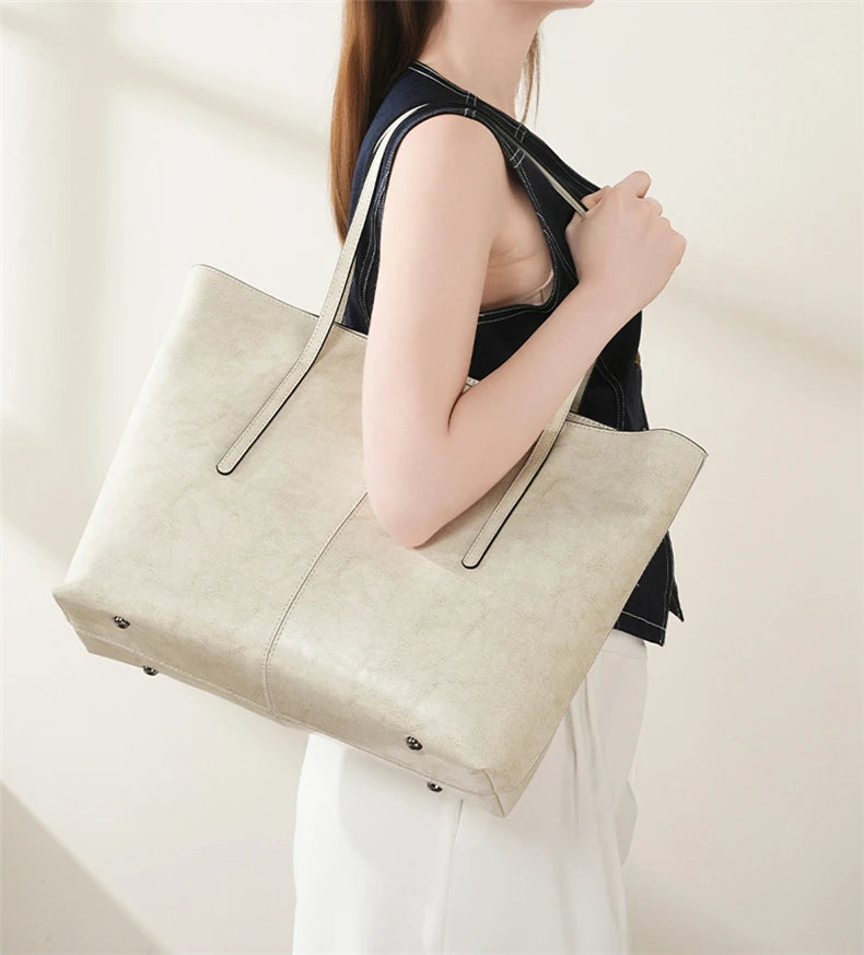 The Andara Tote — Grounded Luxury. Made to Carry More.