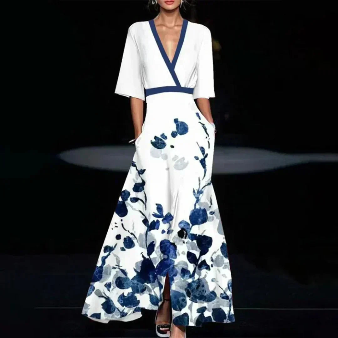 JULIET™ | Belted Floral Maxi