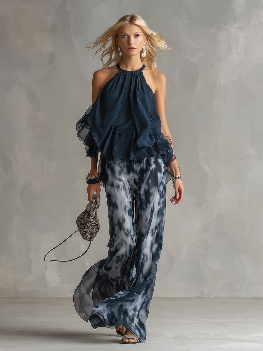 ALLEGRA™ | Chiffon Halter Set