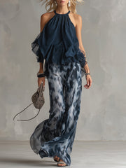 ALLEGRA™ | Chiffon Halter Set