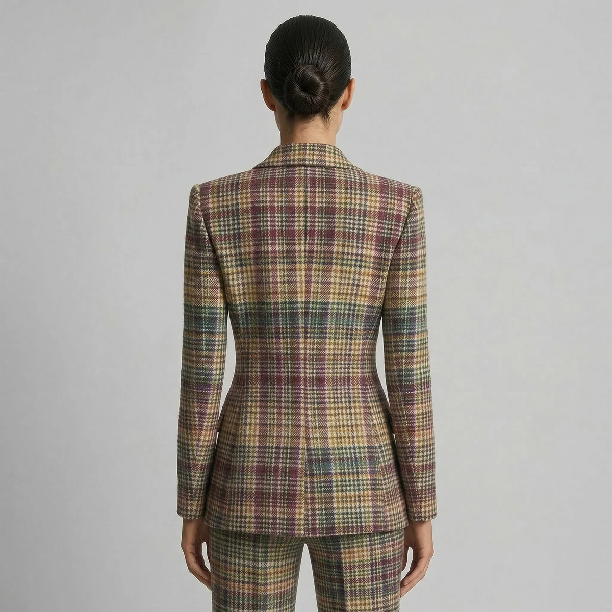 NOVEA™ | Check Blazer Set