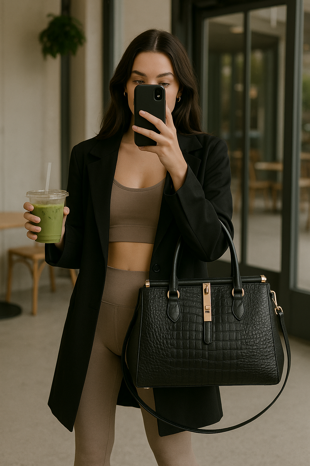 The Clarity Tote – Timeless Elegance in Genuine Leather
