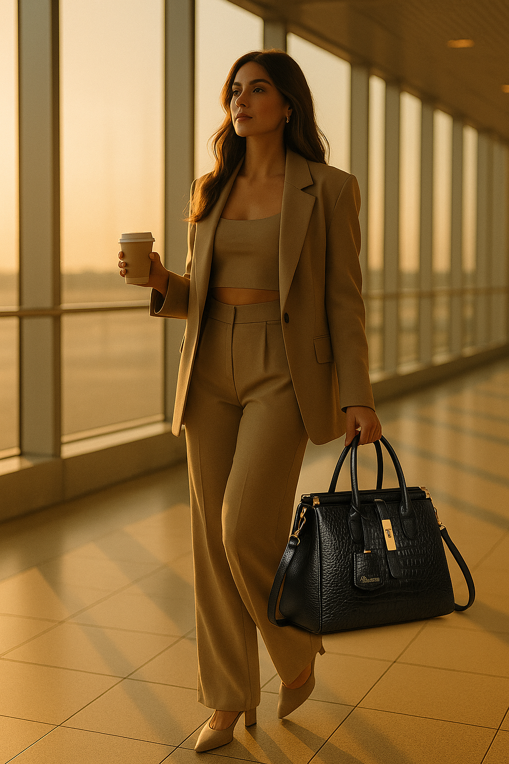 The Clarity Tote – Timeless Elegance in Genuine Leather