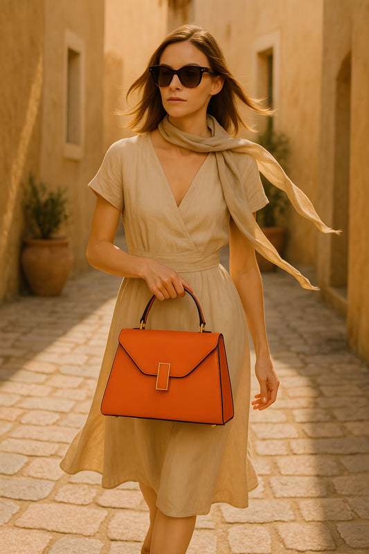 The Seraphina Bag — Elevated Texture. Effortless Prestige.