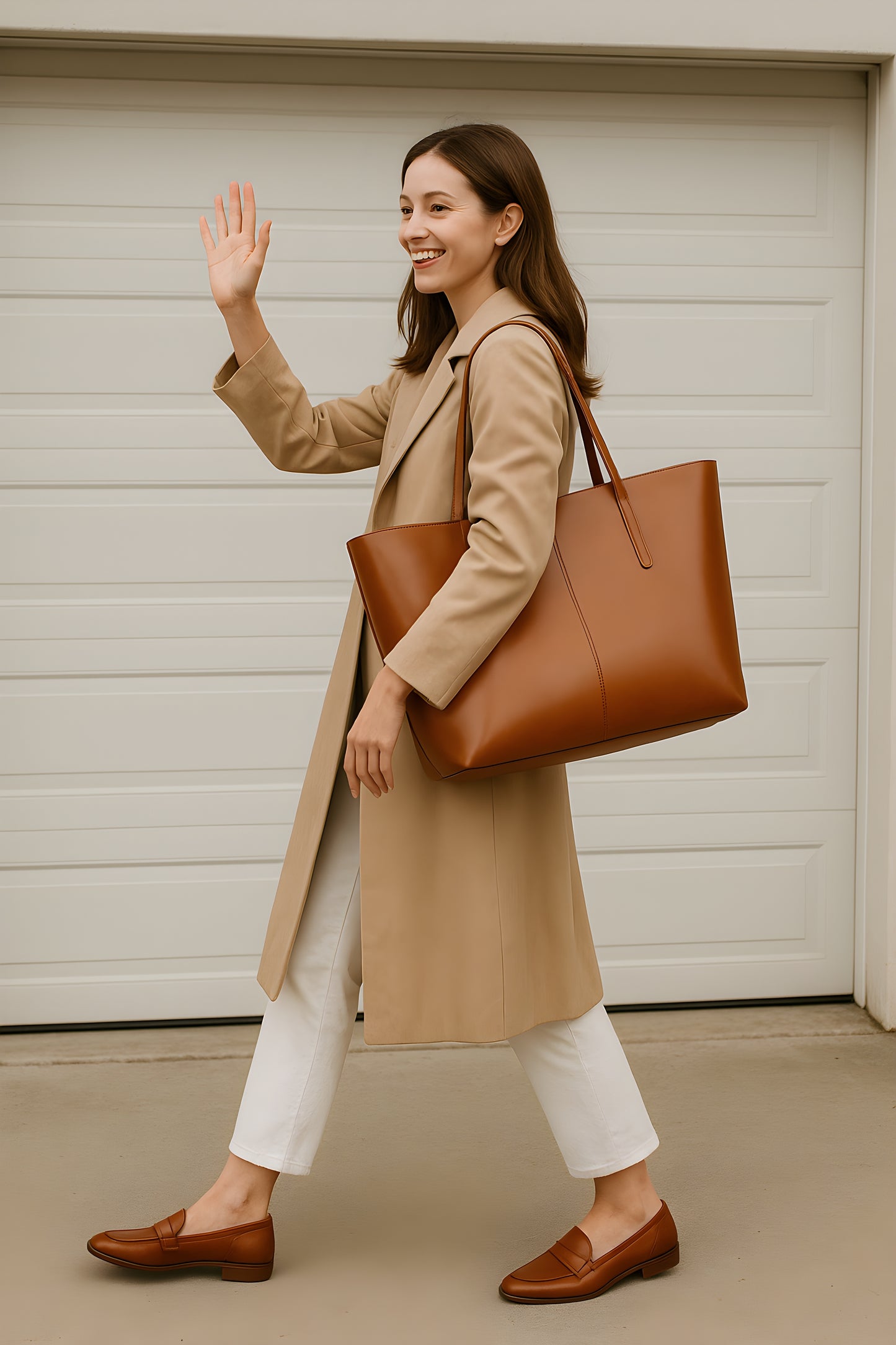 The Andara Tote — Grounded Luxury. Made to Carry More.