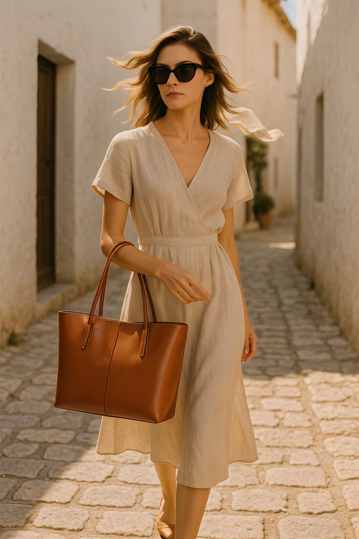 The Andara Tote — Grounded Luxury. Made to Carry More.