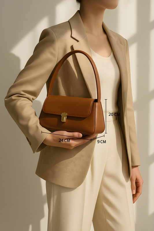 The Solaya Bag — Effortless Form. Everyday Elevation.