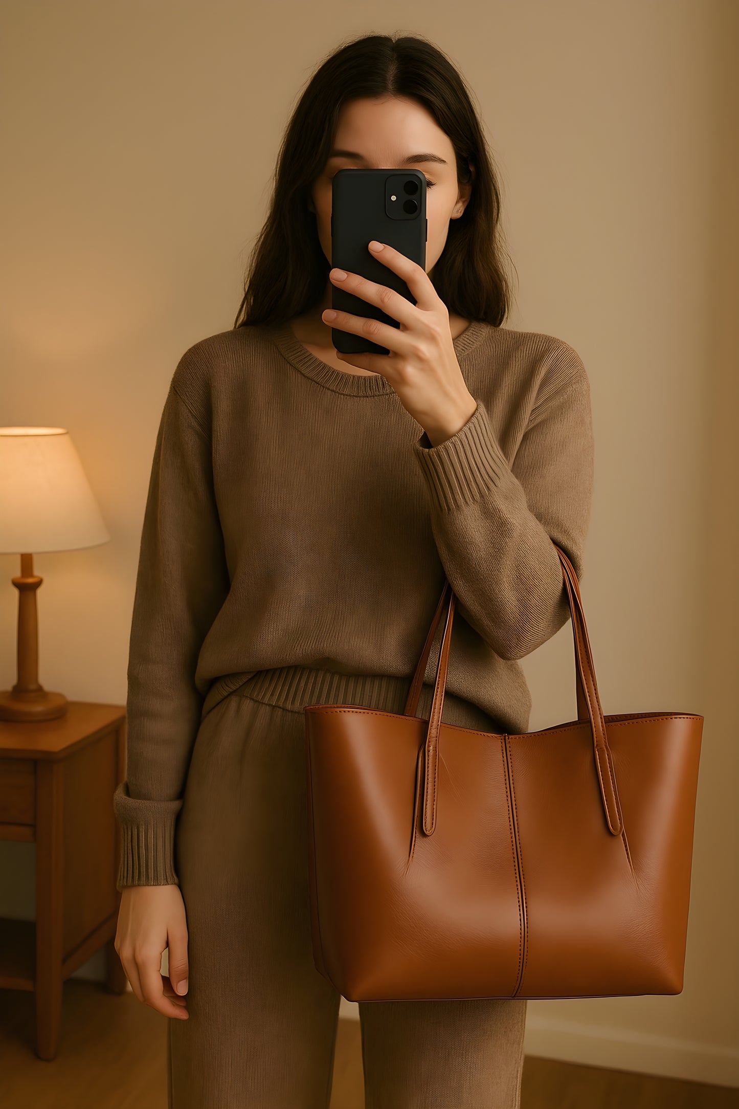The Andara Tote — Grounded Luxury. Made to Carry More.