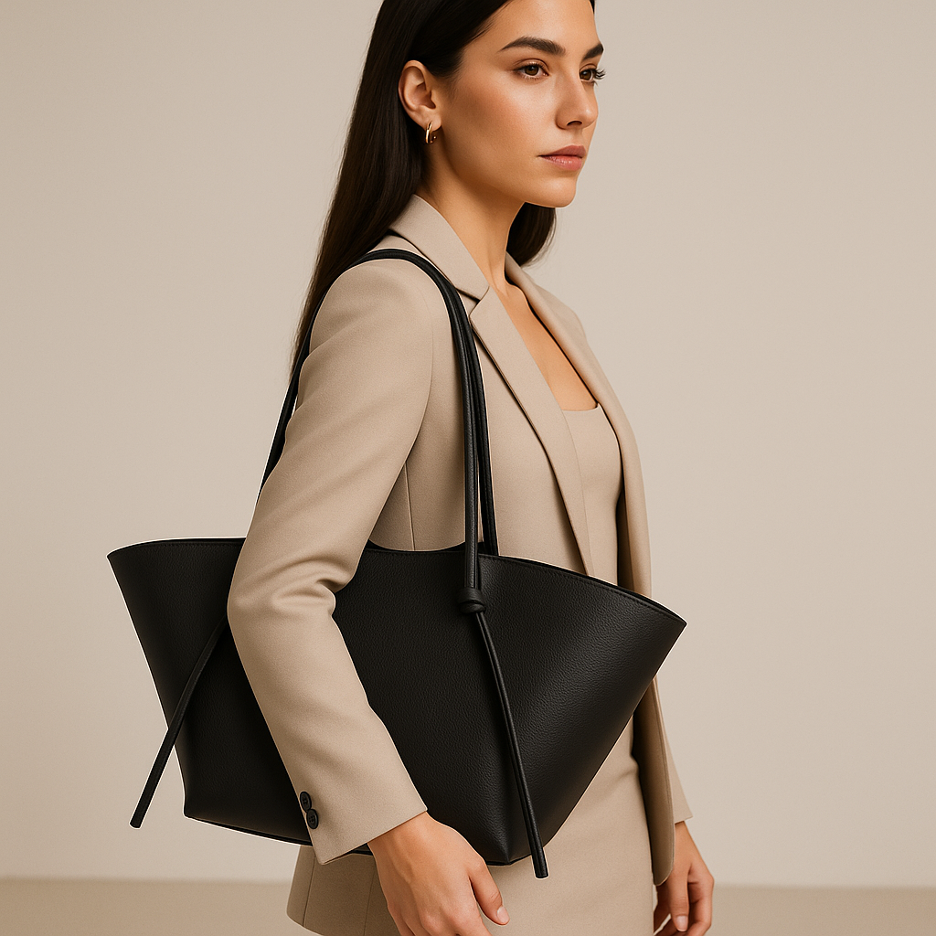 The Eden Tote — Spacious. Sophisticated. Unshakably You.