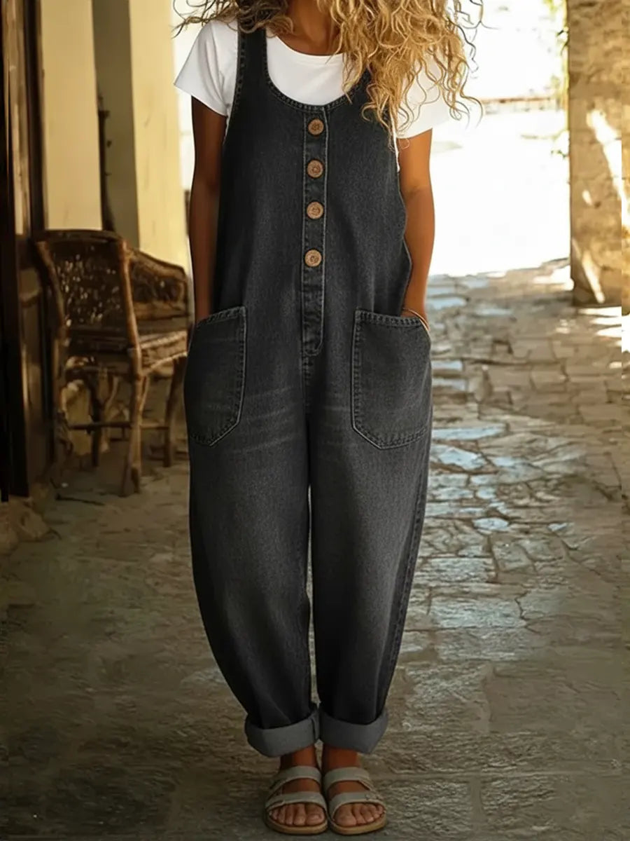 CHARIS™ | Denim Jumpsuit